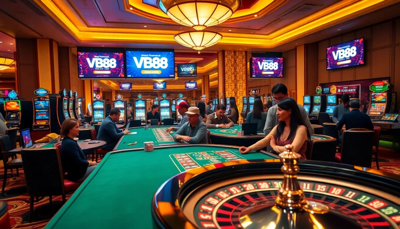 Experience the excitement of online gambling at https://vb88.channel/ with vibrant casino action and thrill.