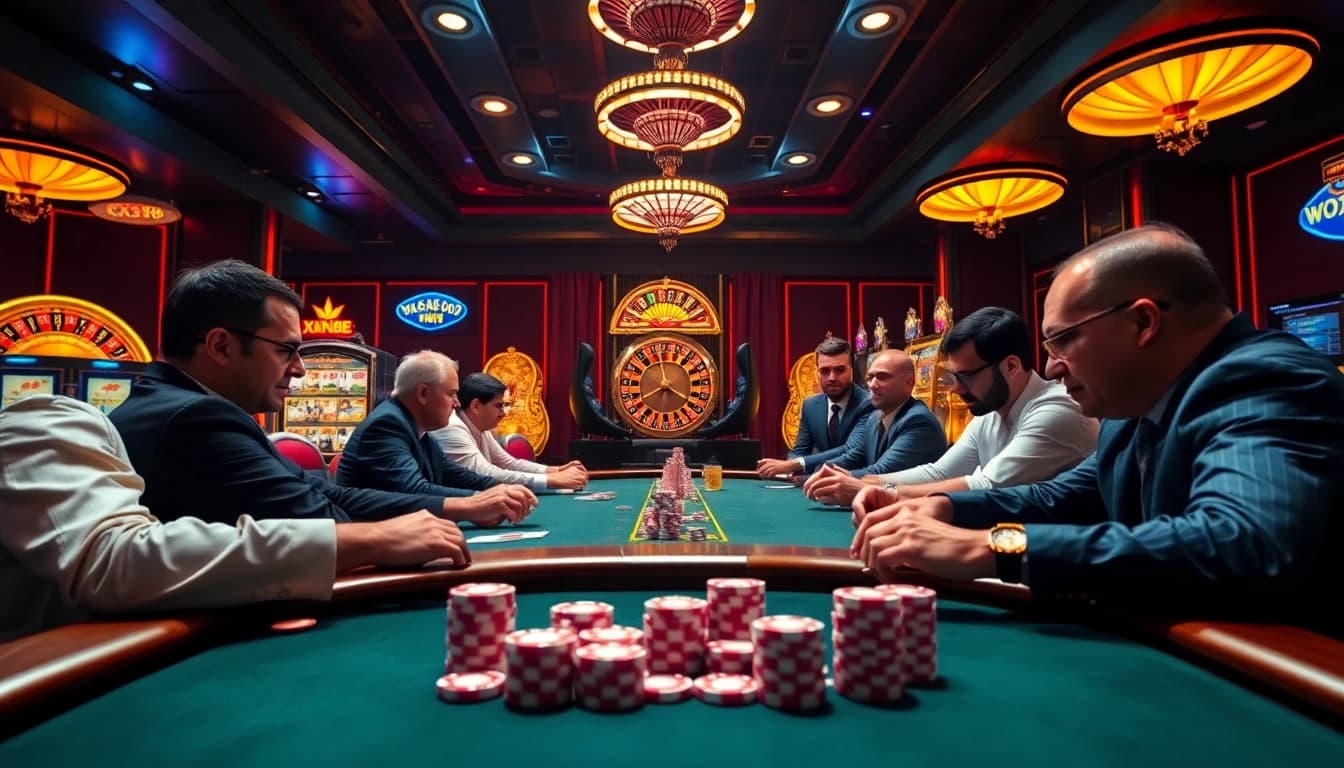 Experience intense gaming excitement at https://xx88.center/ with vibrant poker action and luxury casino ambiance.