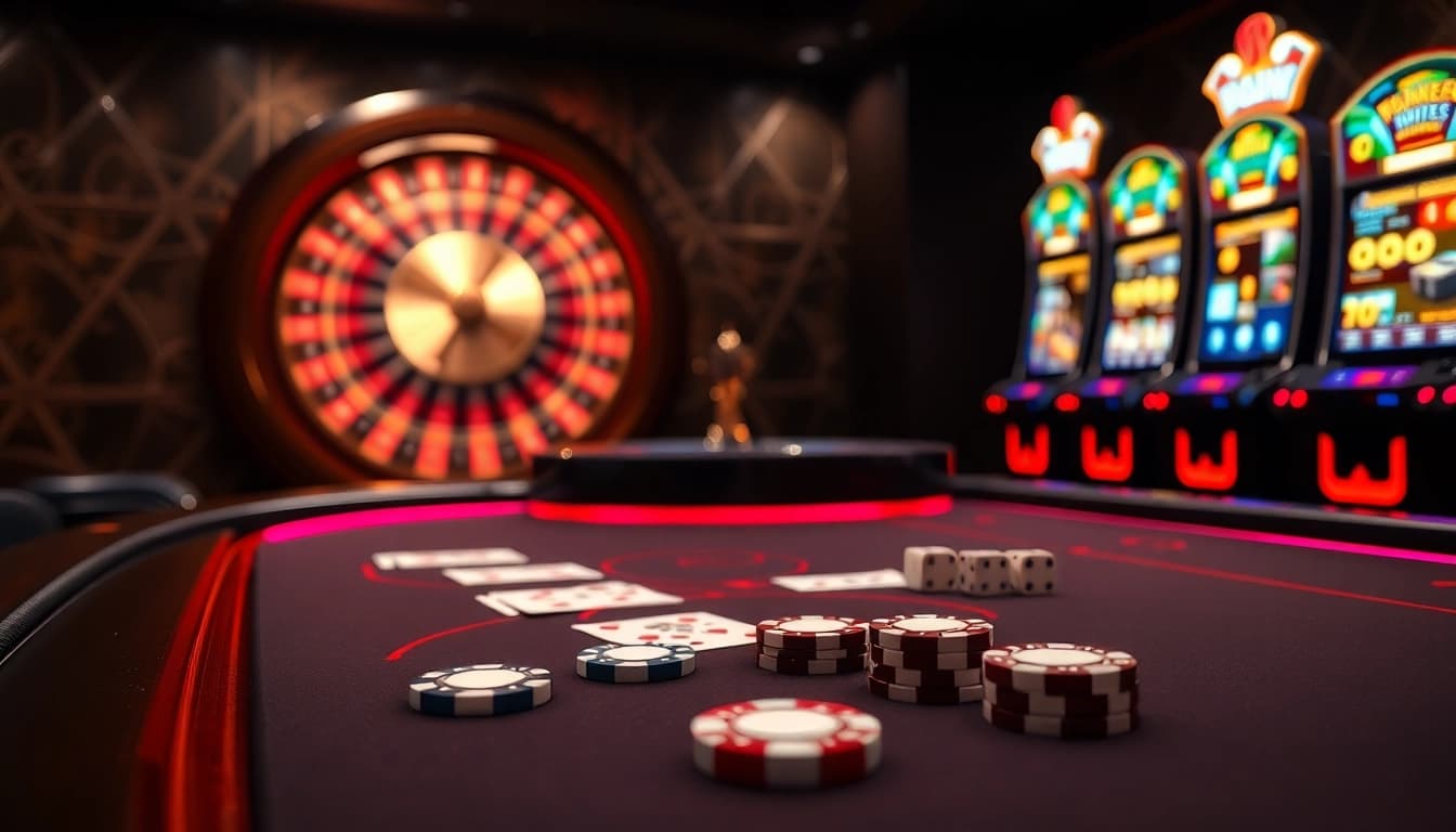 Participez à des expériences de casino en ligne palpitantes avec des tables numériques vibrantes et des jeux excitants.