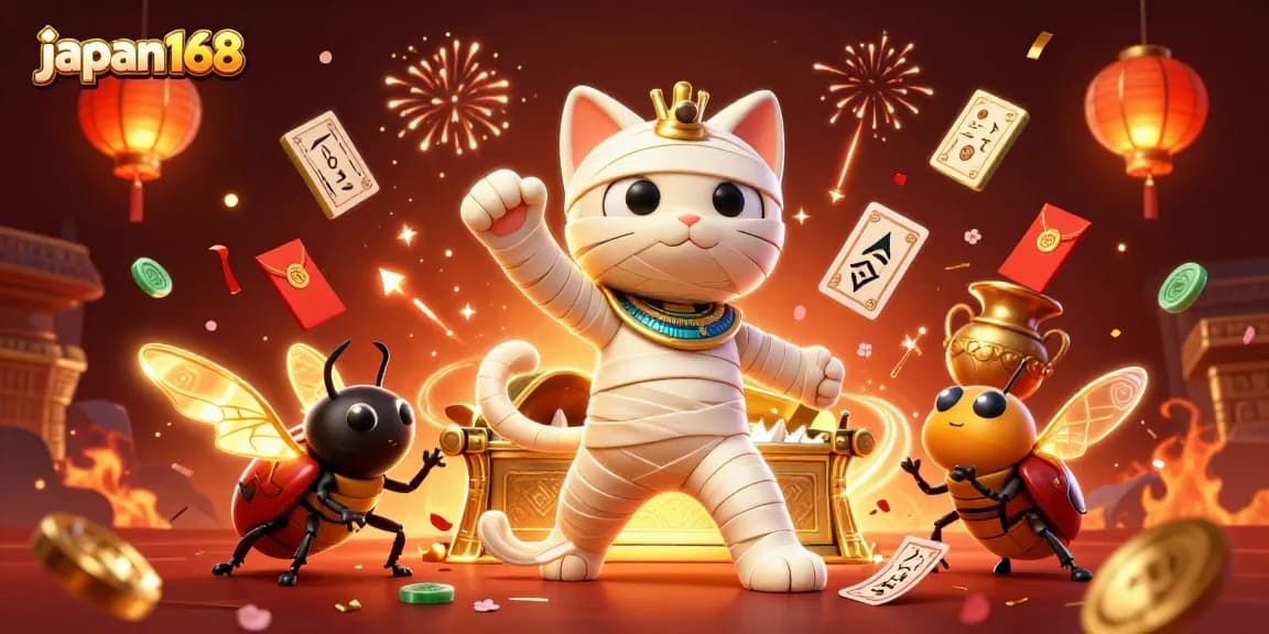 Play and win with japan168 in an enchanting pyramid casino adventure filled with excitement.