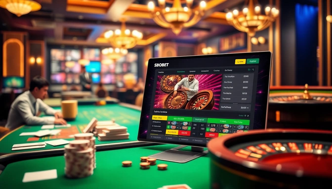 Bet on SBOBET's latest online features while experiencing the thrill of a vibrant casino.