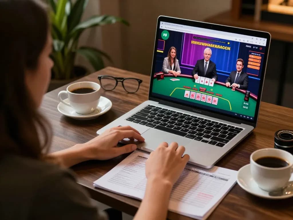Engage with bk8 เครดิตฟรี while enjoying live blackjack in a cozy online gaming setup.