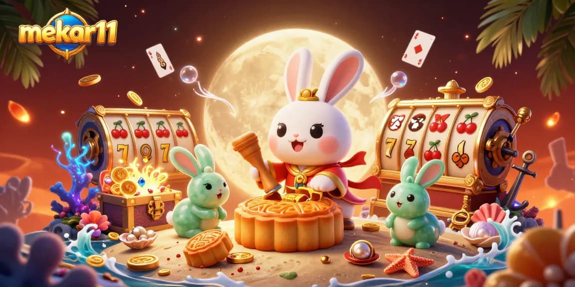 Experience fun and excitement while exploring mekar11 with vibrant casino themes and elements.