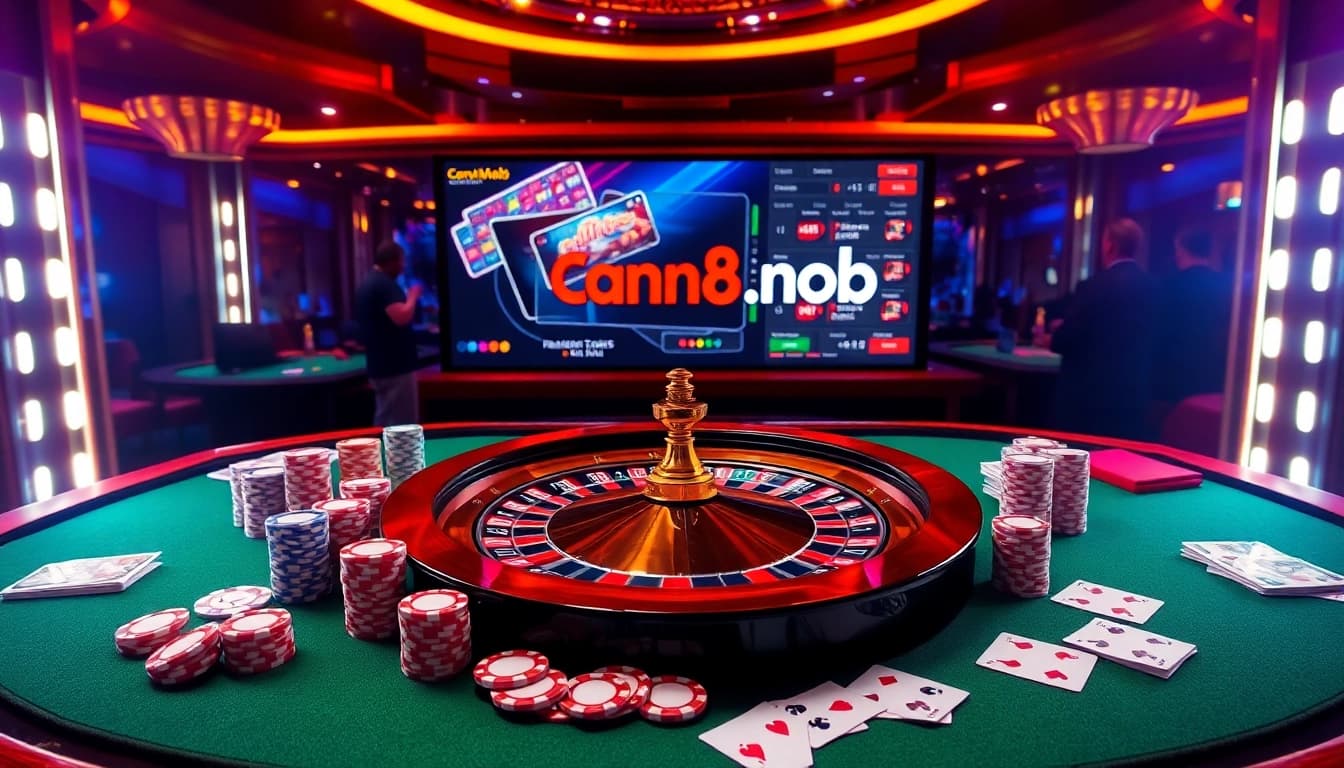 Experience the excitement of cm88.mobi with vibrant casino tables and engaging players.