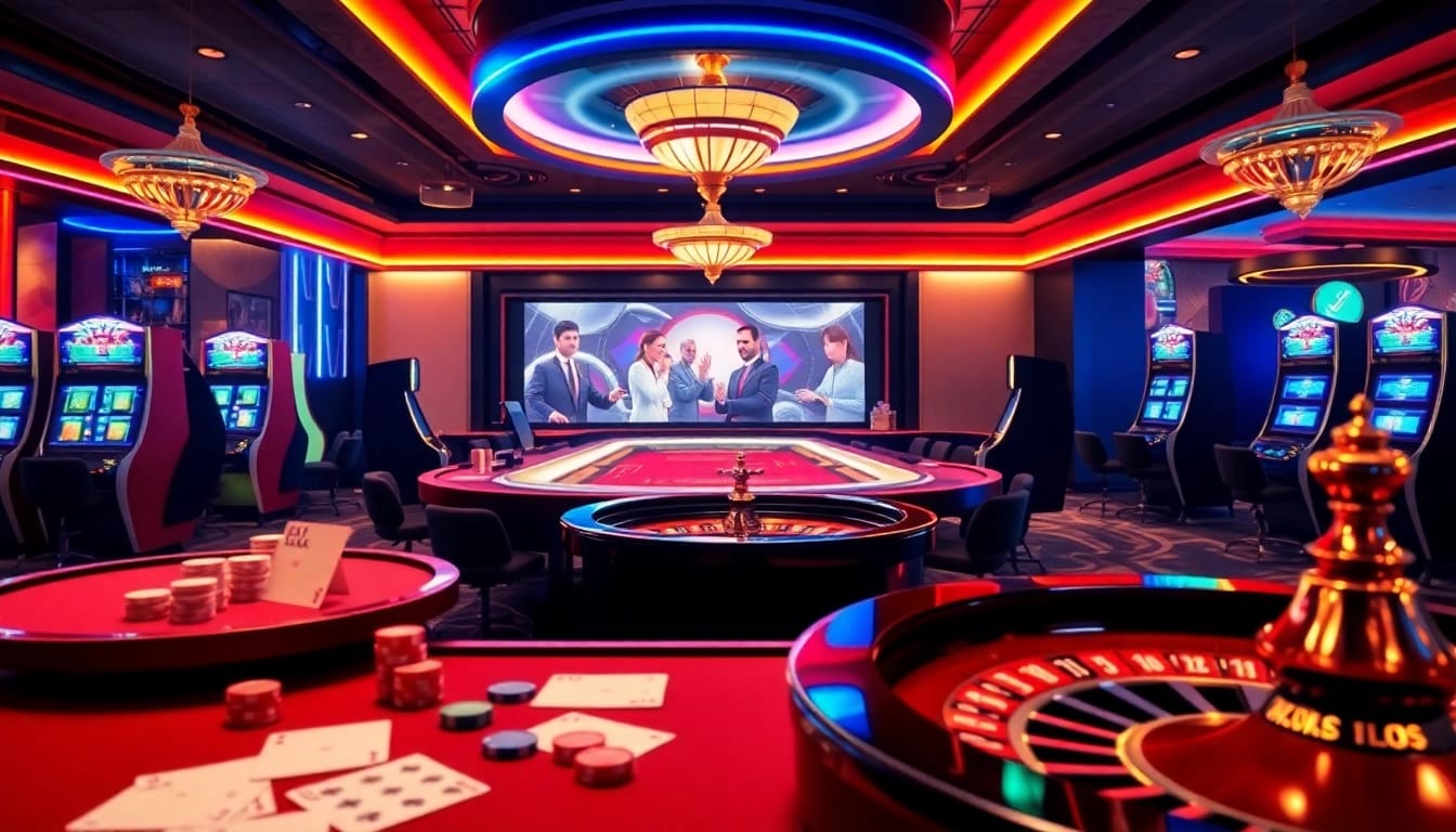 Vivez l'excitation du casino en ligne avec des machines à sous vibrantes et des tables de poker captivantes.