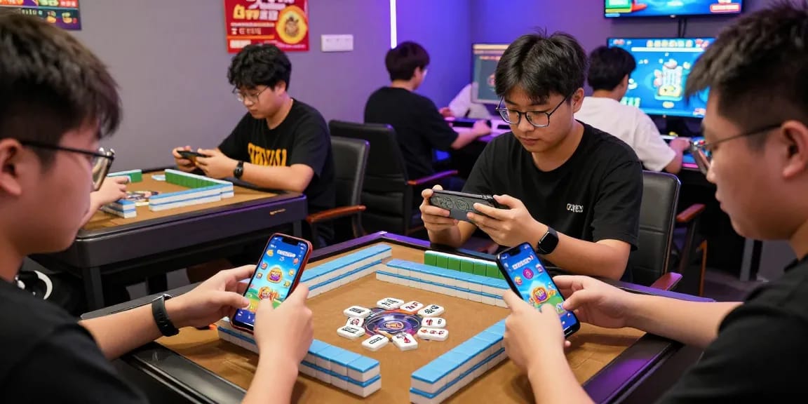 Players enjoying Mahjong on CIKA4D mobile app, showcasing vibrant graphics and engaging gameplay.