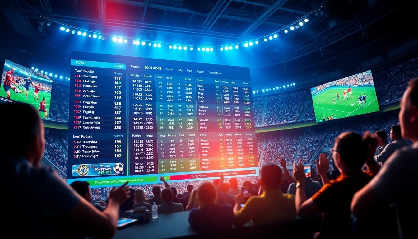 Live betting experience on keonhacai.gold showcasing dynamic football odds and user engagement.