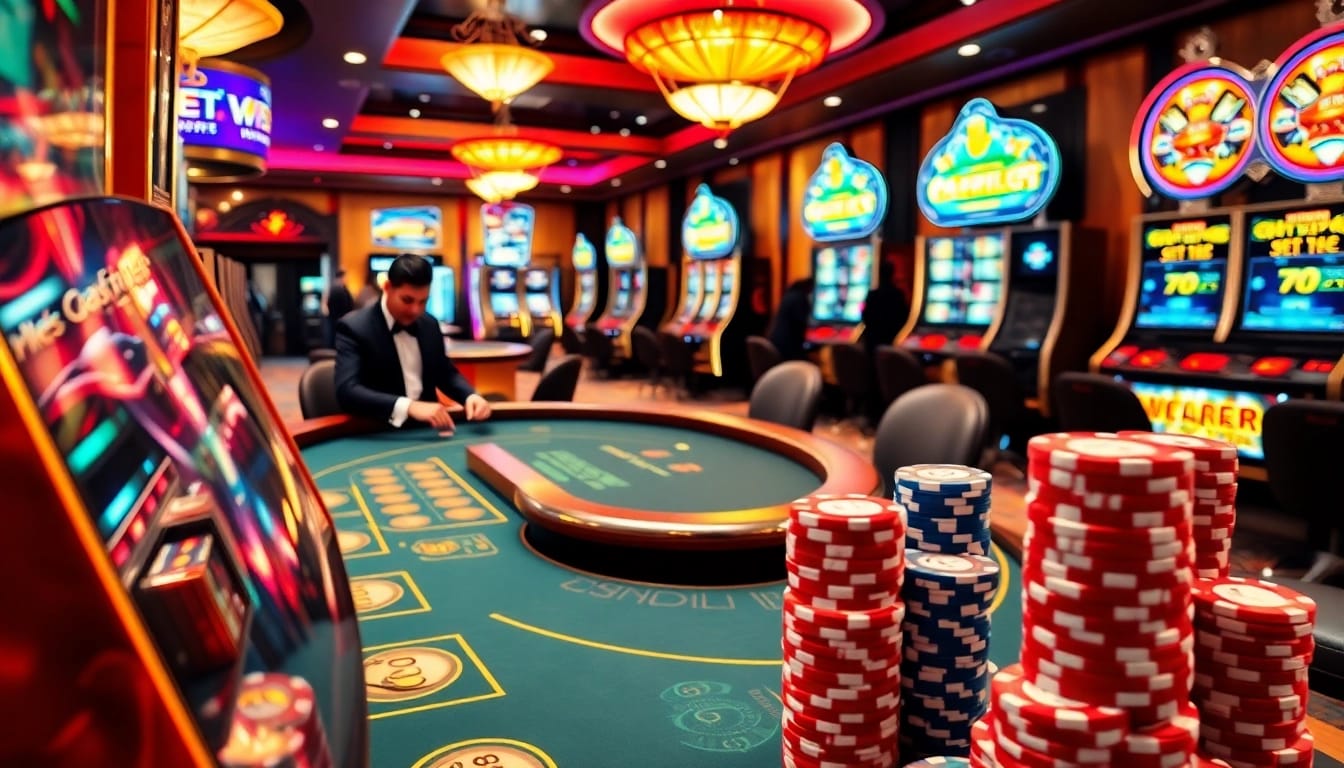 Experience the thrill of gaming at https://bet88.limited/ with vibrant casino tables and slots.