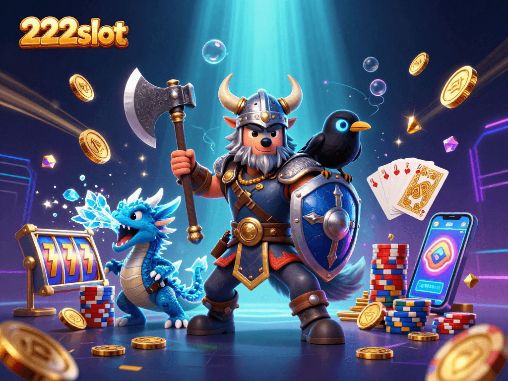 Uji keberuntungan Anda di 222slot dengan mengakses beragam permainan slot yang mengasyikkan.