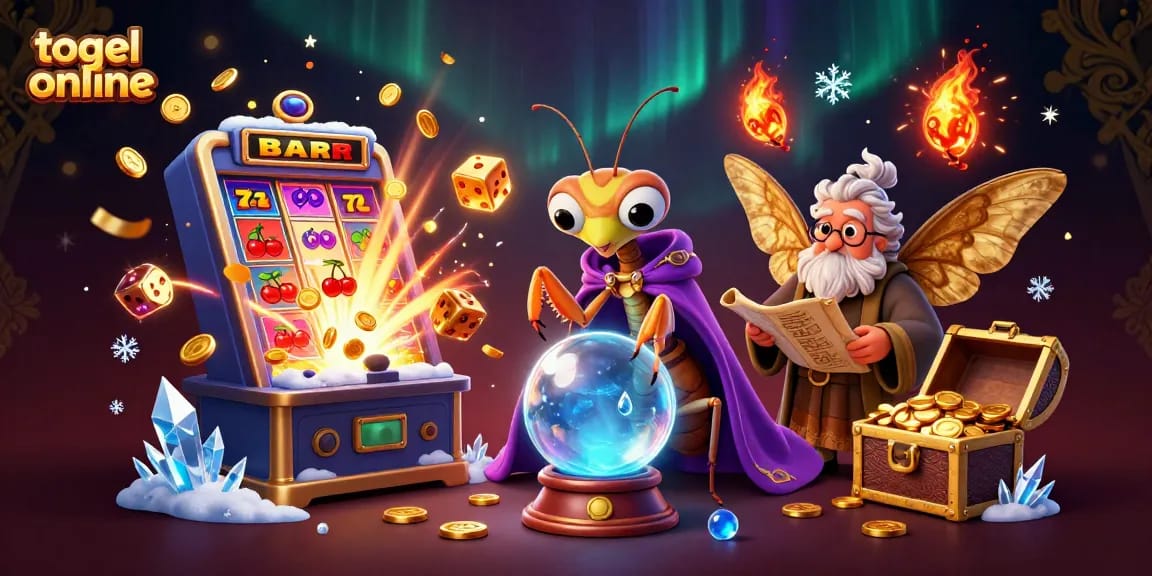 Menggali peluang di togel online dengan slot mewah dan karakter mistis bersinar.