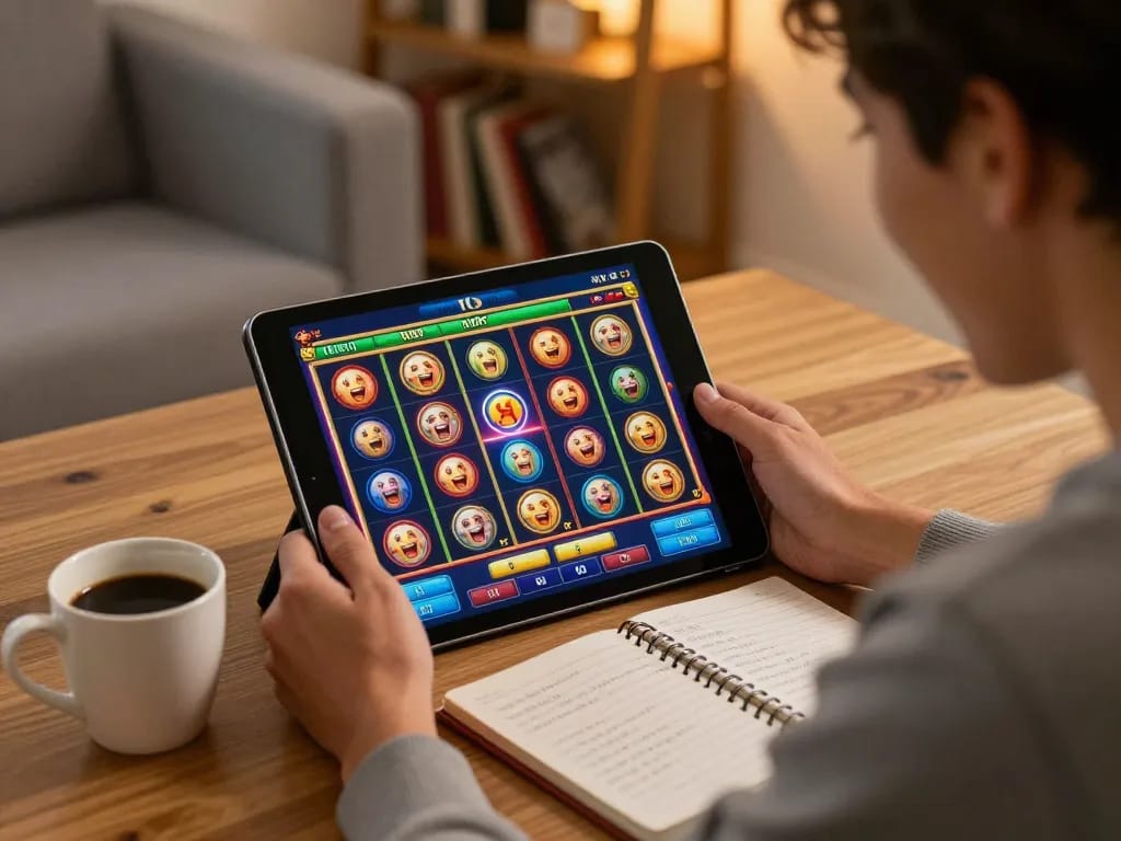 Experience the excitement of slot demo gaming on a tablet from the comfort of home.
