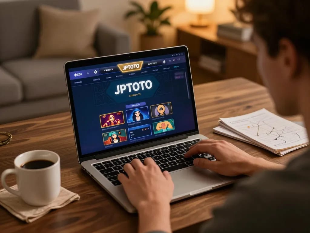 Engaging gameplay on JPTOTO's online casino platform showcasing strategic betting.