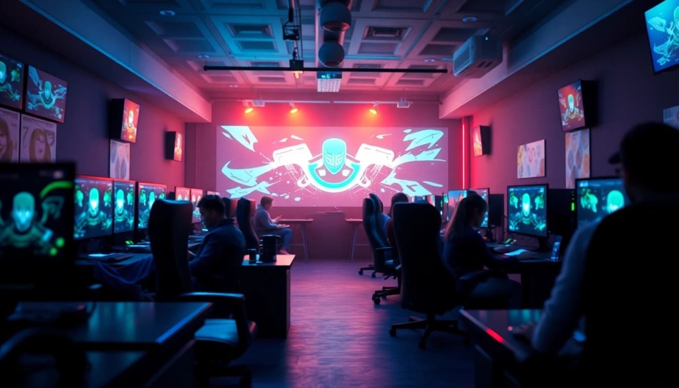 LAGAGAME77 gaming experience captured with vibrant colors and engaging atmosphere.
