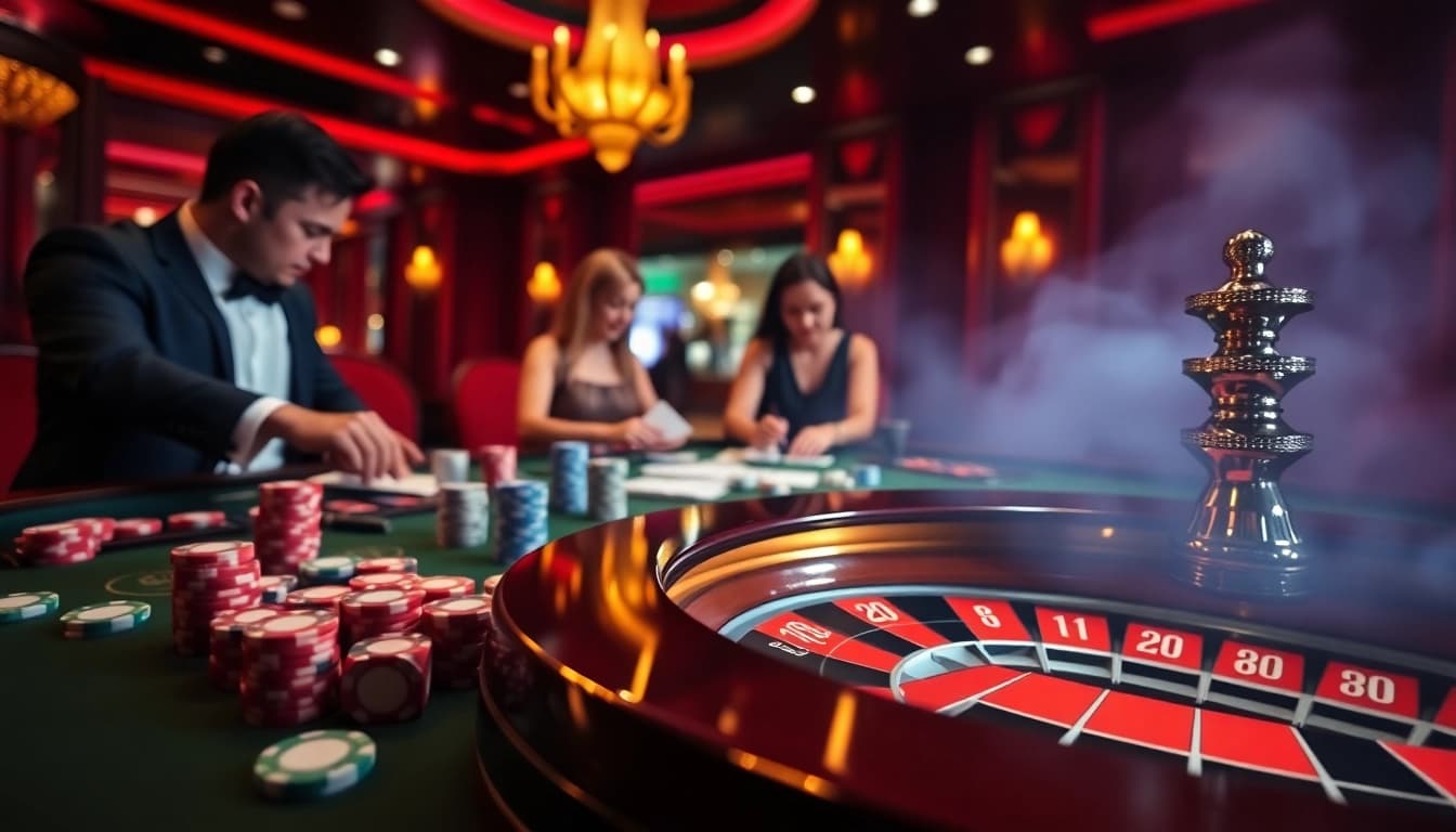 uu88 poker game at a luxurious casino table with thrilling dice action