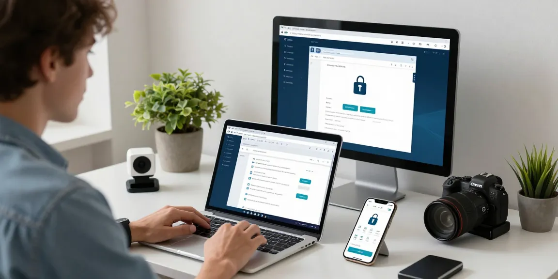 Secure access verification at https://shs-dome5.com/ with a professional checking browser settings in a modern workspace.