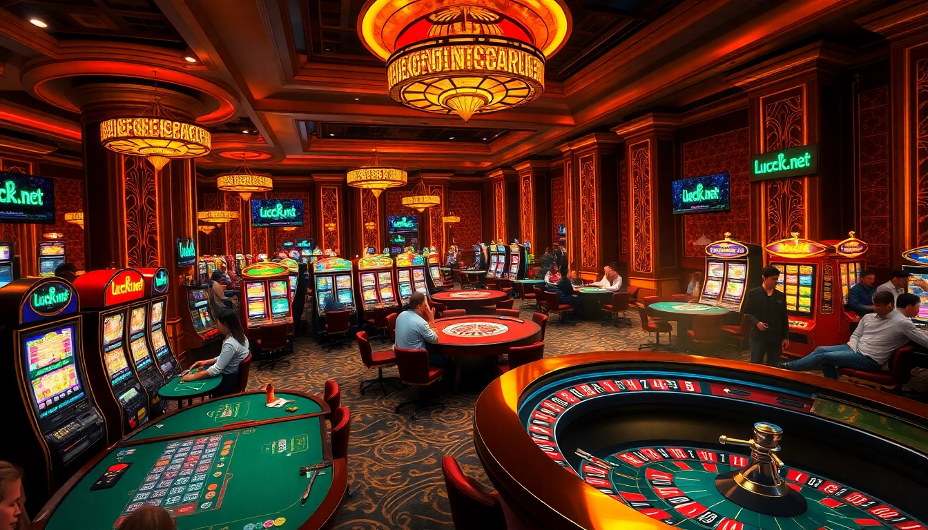 Hứng thú cá cược tại LUCK8 với người chơi tận hưởng các trò chơi kịch tính và bầu không khí sôi động