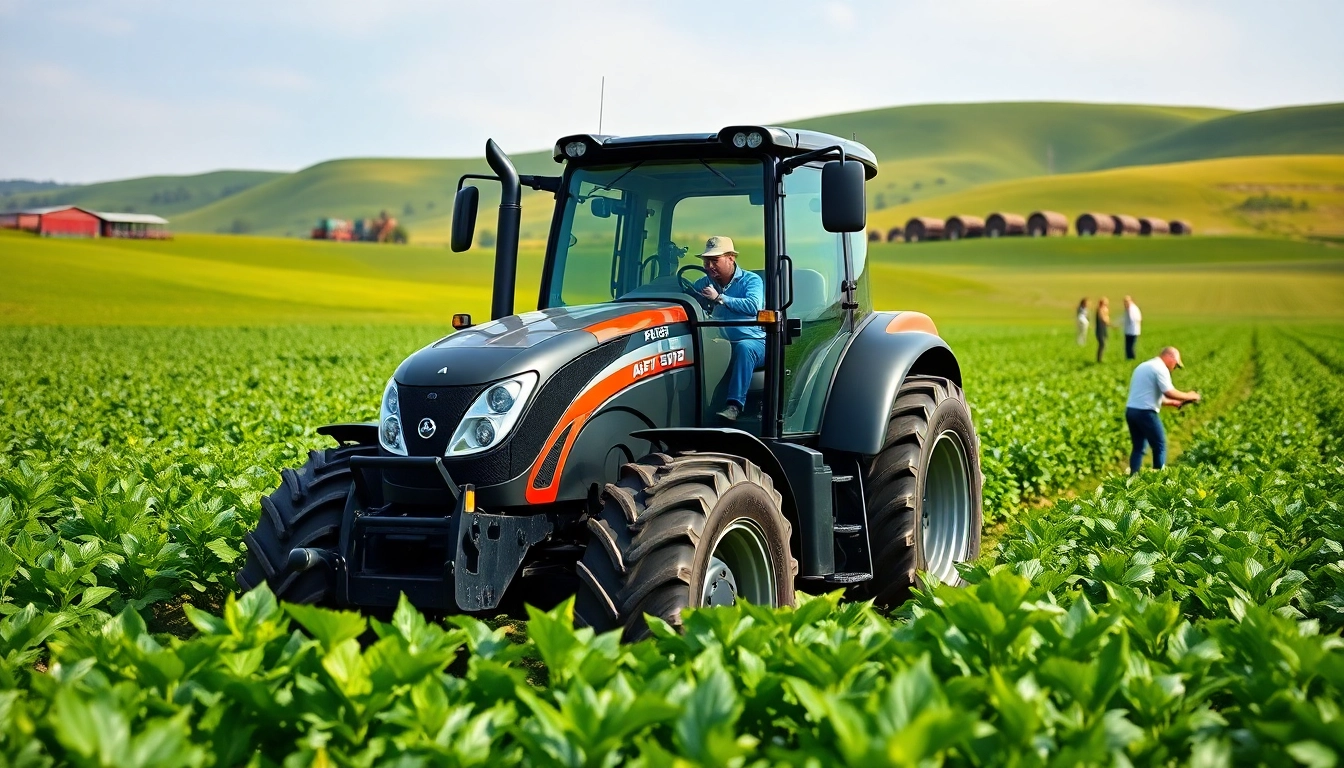 Engage with the AF88 tractor showcasing innovation in agriculture.