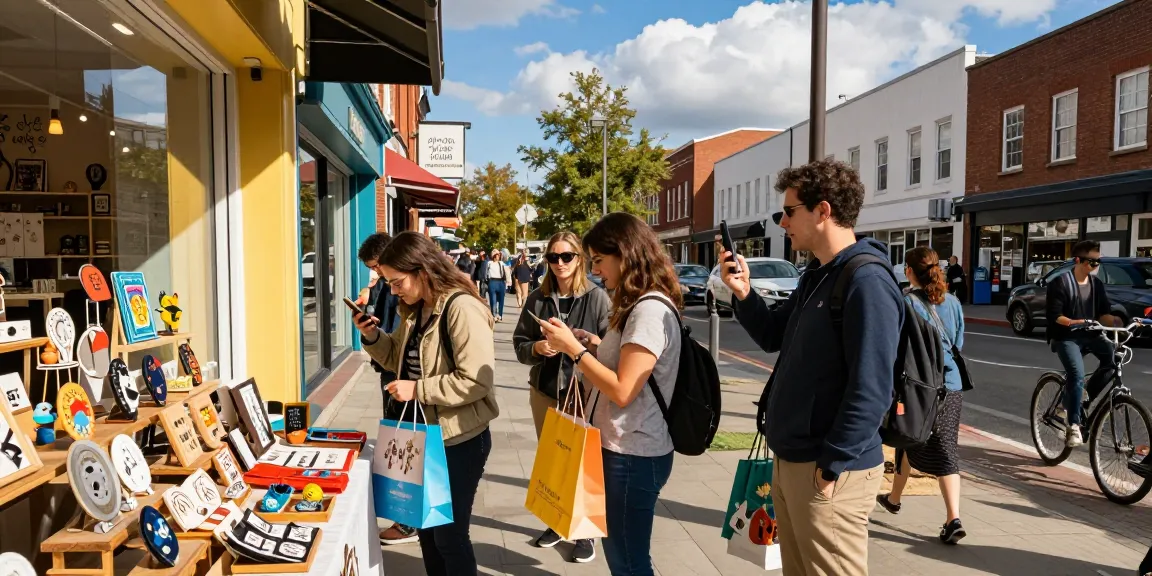 Shoppers engaging with unique products in a vibrant urban market while searching https://forumup.org/shop/search.php?ca_id=&addr1=&addr2=&addr3=&schKeyword= for local favorites.