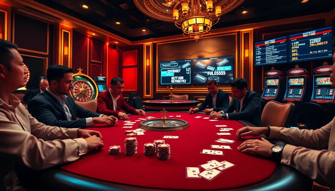 Experience thrilling poker action at https://f1682.email/ featuring glamorous casino elements.