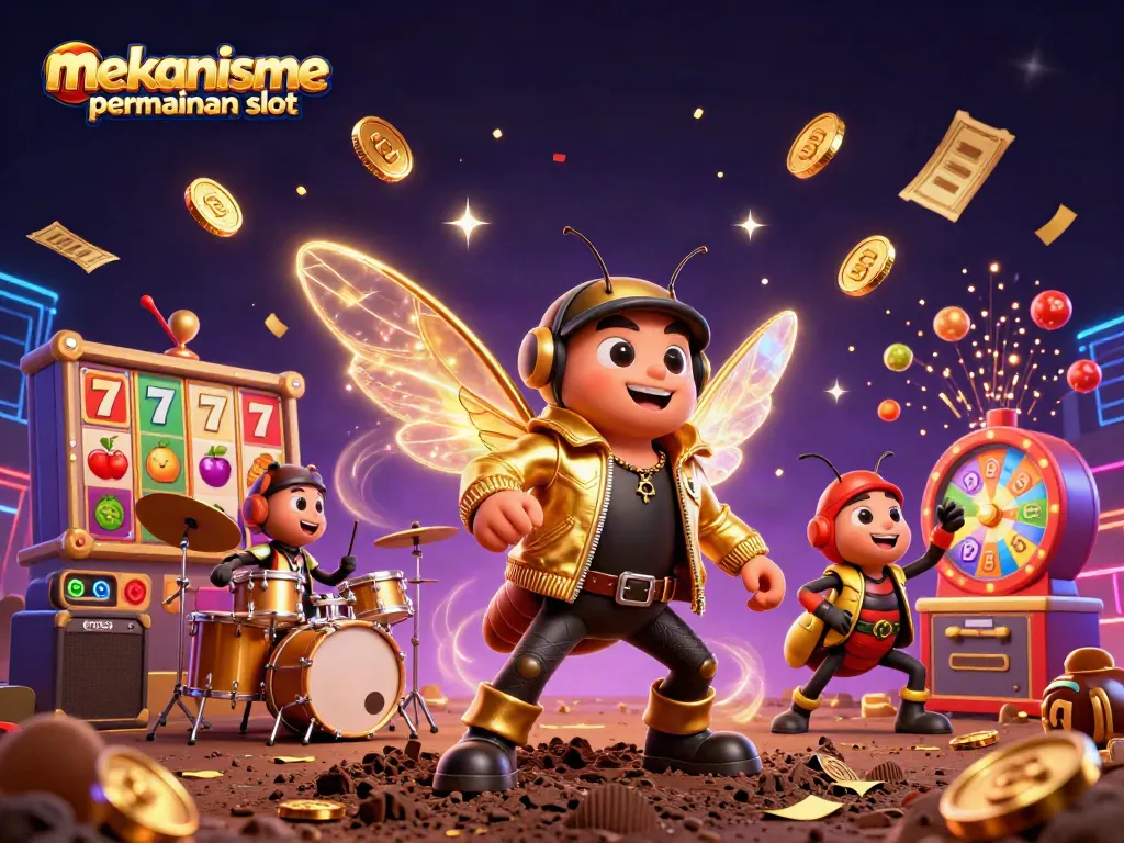 Mekanisme permainan slot menyajikan pengalaman bermain yang seru dengan banyak elemen permainan dan efek visual yang menarik.