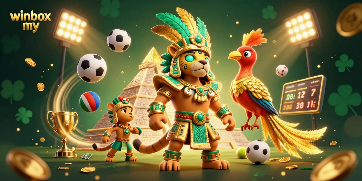 Engage with top slots at winbox my while enjoying 3D cartoon Mayan casino adventures with glowing elements.