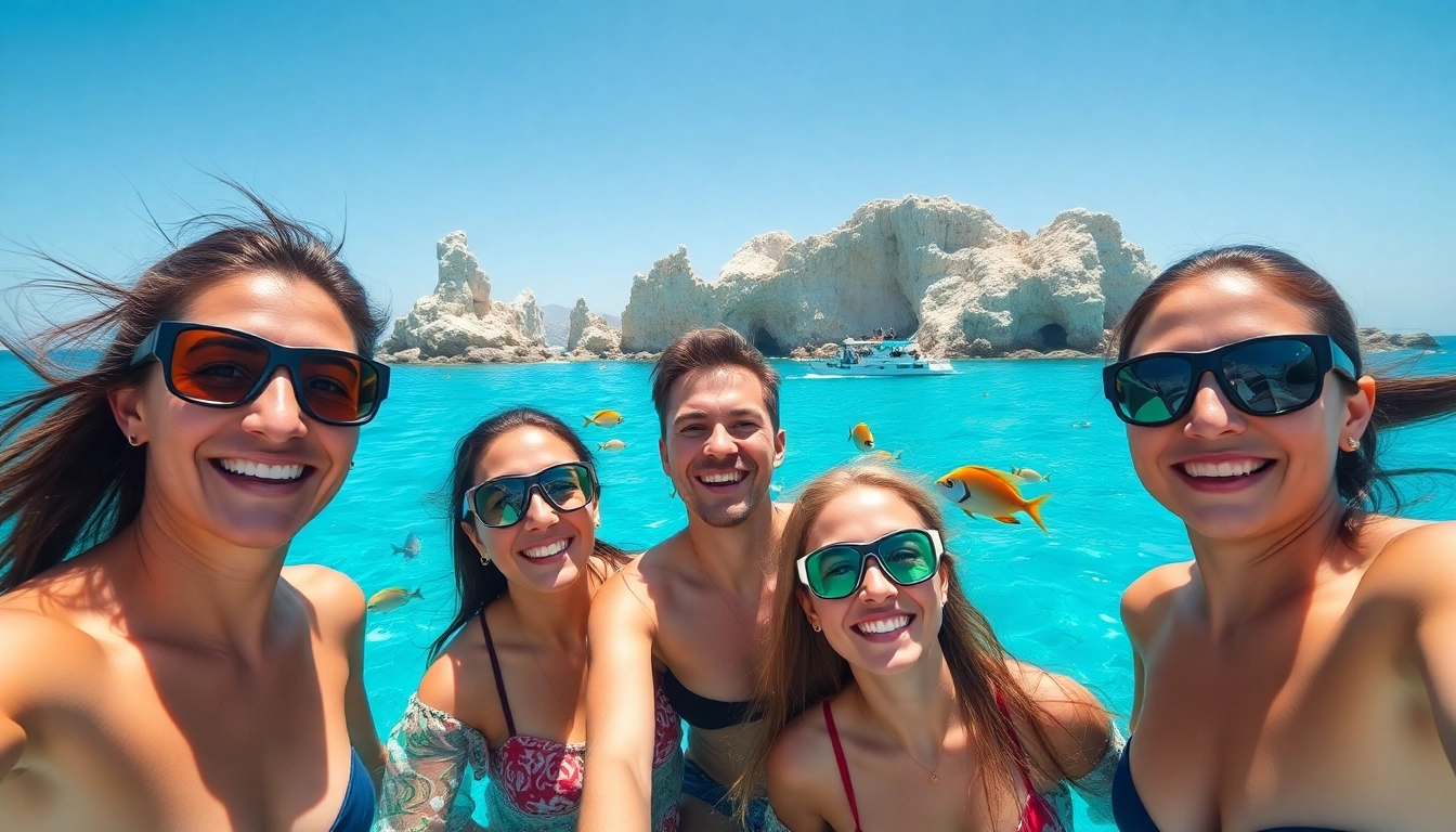 Participants engaging in exciting Cabo adventure tours while snorkeling in beautiful waters.