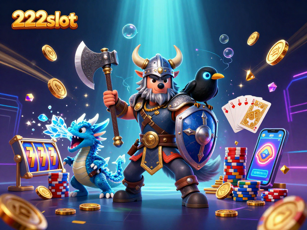 Uji keberuntungan Anda di 222slot dengan mengakses beragam permainan slot yang mengasyikkan.