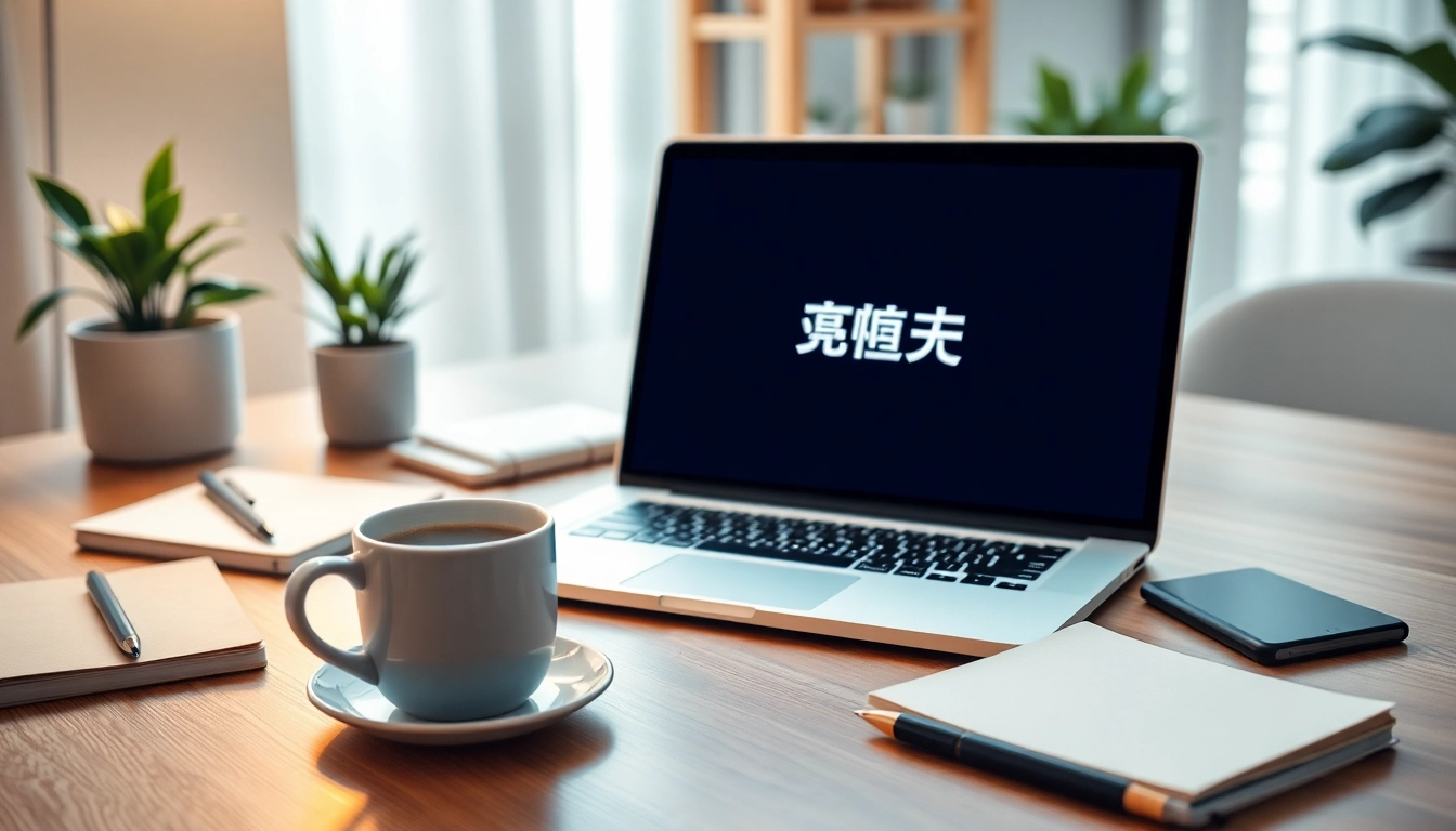 Explore the user-friendly 有道翻译 interface in a modern workspace setup.