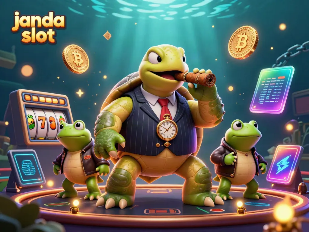 Menyelaraskan strategi janda slot dengan karakter kartun 3D yang unik untuk permainan kasino online.