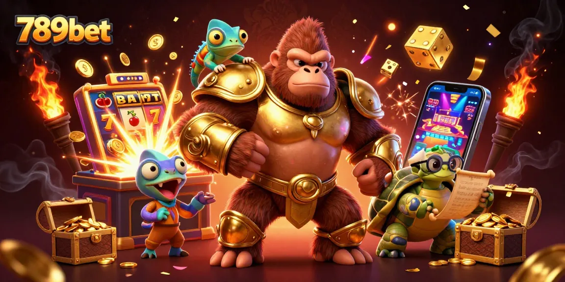 Mô phỏng 789bet đầy màu sắc với các nhân vật và yếu tố casino sống động.
