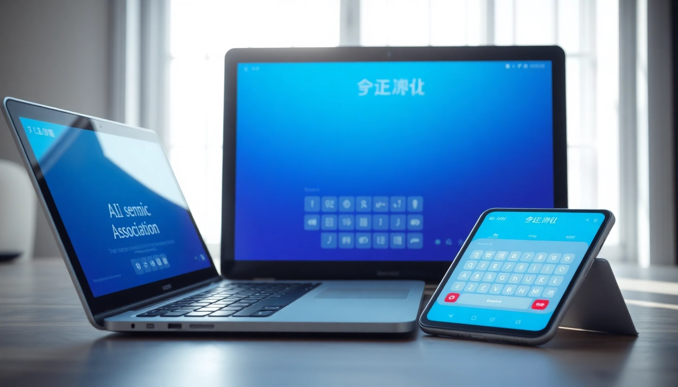 Sogou输入法 interface displayed on multiple devices showcasing innovative typing features and personalization options.