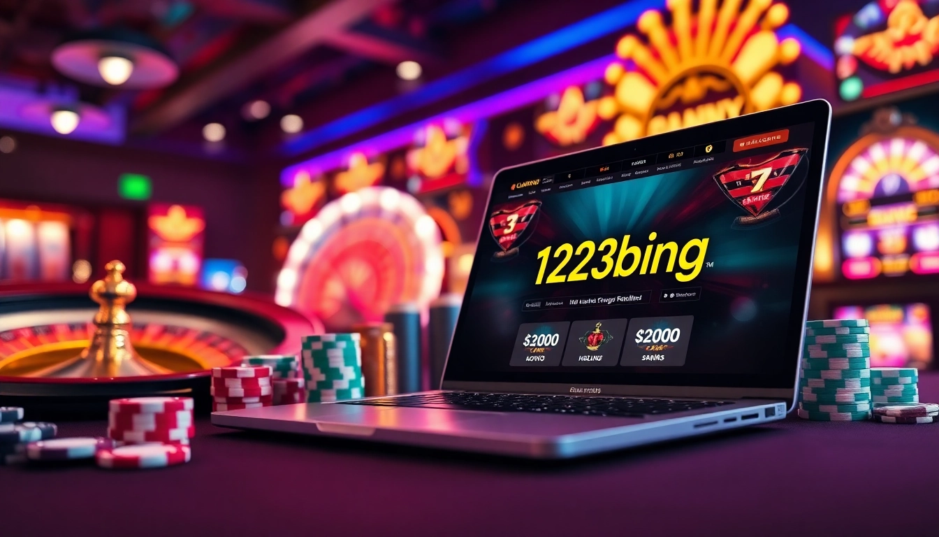 Engaging gameplay at https://123b.ing/ with exciting slot machines and lively casino atmosphere.