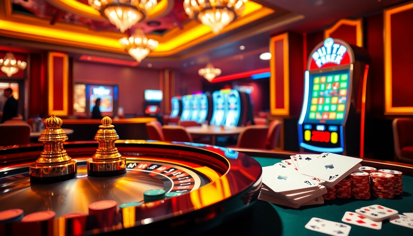 Experience thrilling gameplay with 789 P cards and vibrant casino tables, inviting strategic bets.
