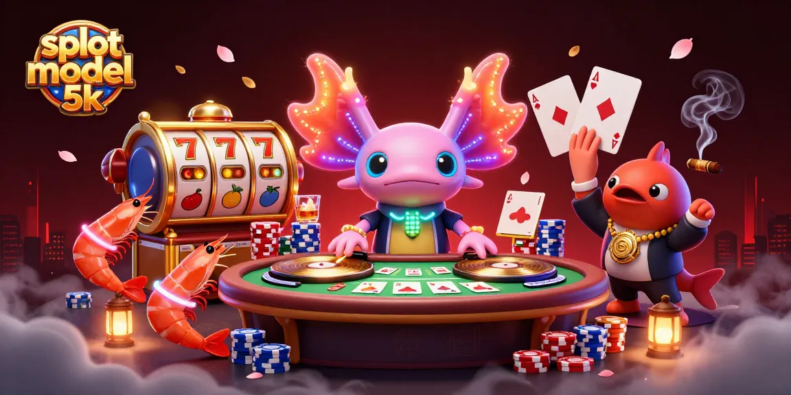Engage with the vibrant slot modal 5k scene featuring colorful characters in action, immersing in thrilling gameplay.