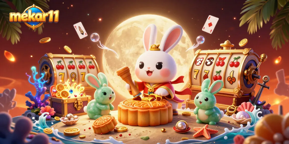 Experience fun and excitement while exploring mekar11 with vibrant casino themes and elements.