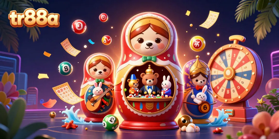 Engage with tr88a's vibrant online gaming world featuring a colorful array of casino elements.