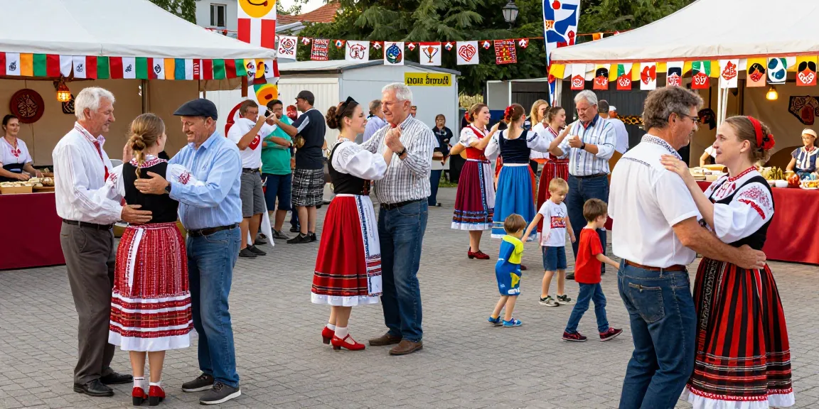 Community gathering at Polish festival in San Francisco as seen on https://www.sfpol.com/ demonstrating cultural heritage and vibrant connections.