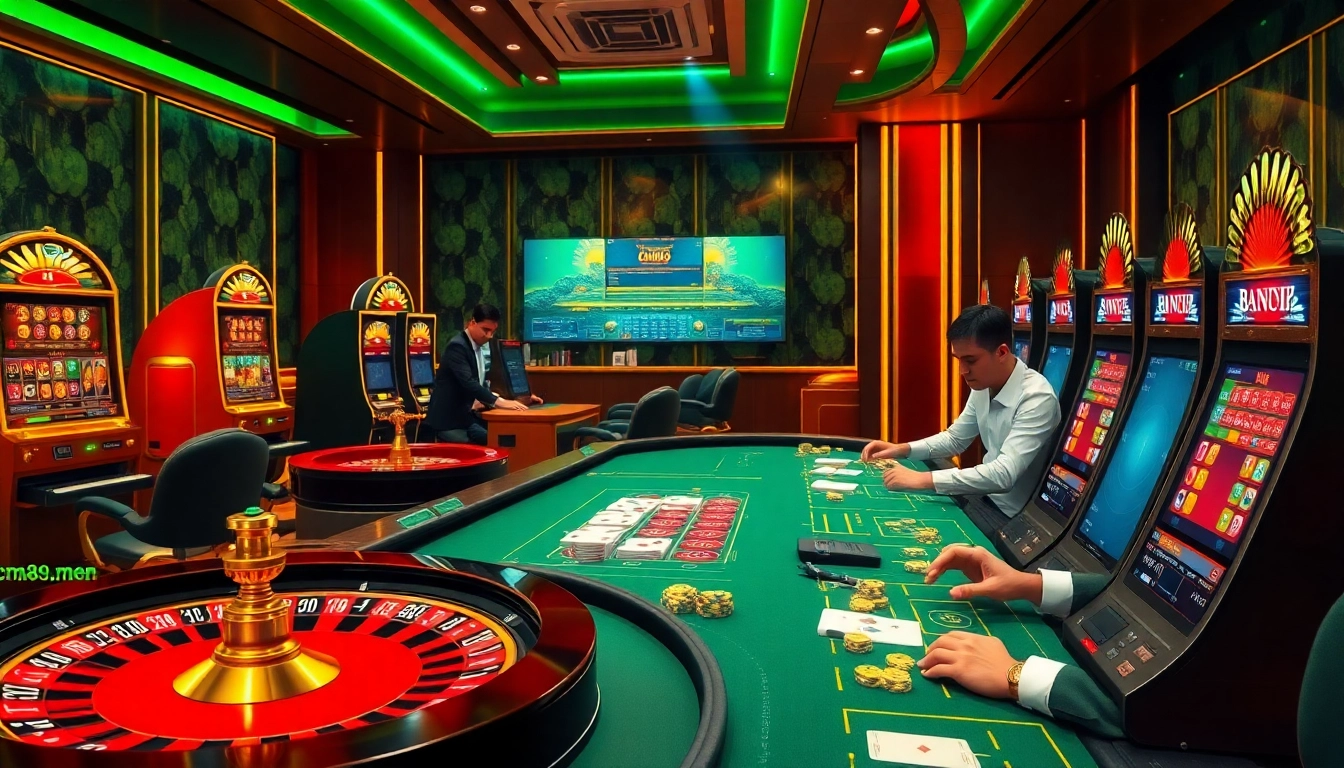 Experience the excitement of cm88.men with vibrant casino gaming visuals.
