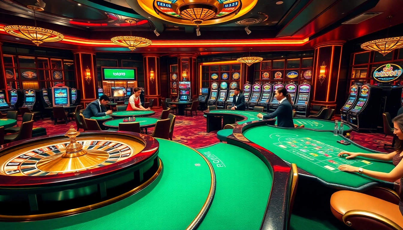 Experience high-stakes excitement at toto919 with vibrant slot machines and roulette.