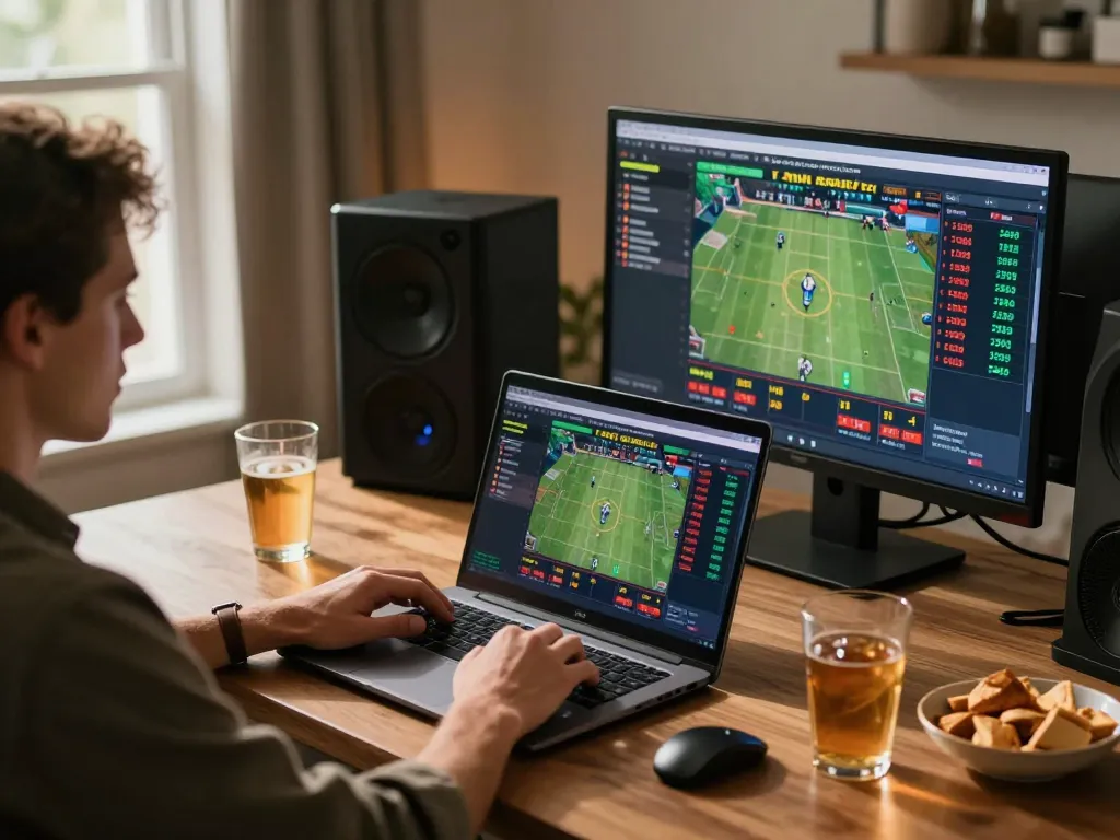 Placing strategic bets in sports betting with Link vào MAY88 for better gaming experience.