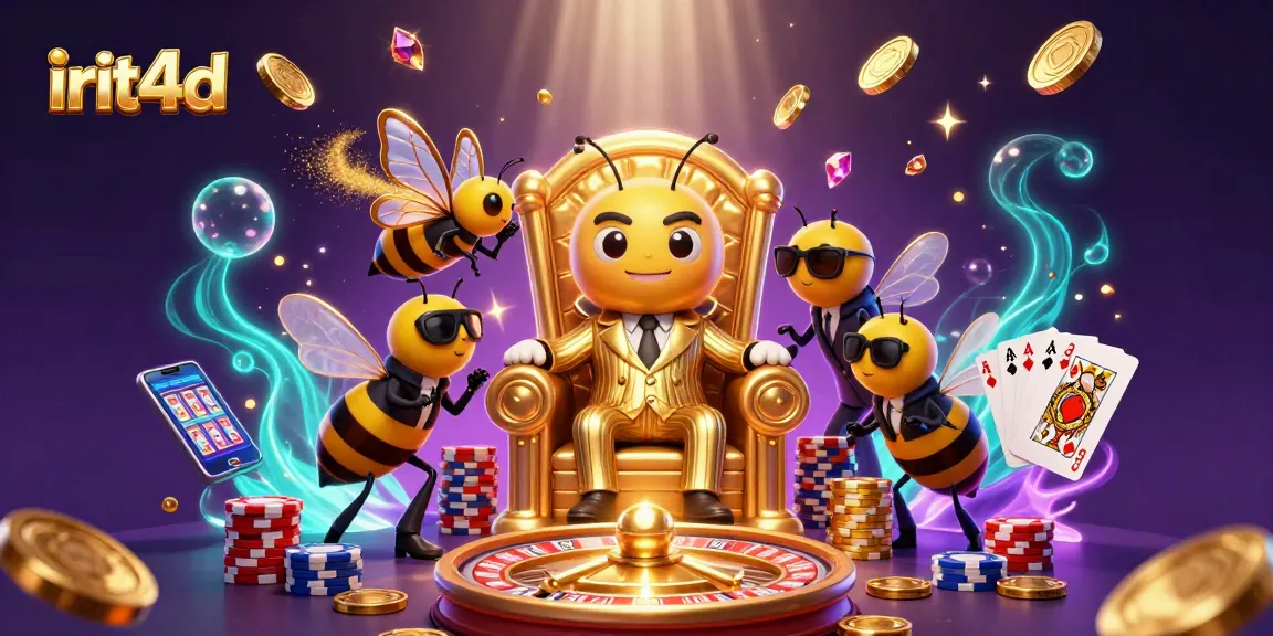 Engage with irit4d's thrilling casino scene featuring a buzzing mob boss and dazzling game elements.
