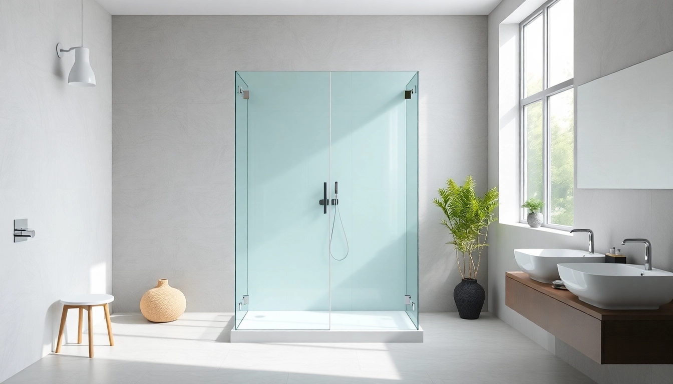Installer une paroi de douche 150x200 avec design moderne et fonctionnel.