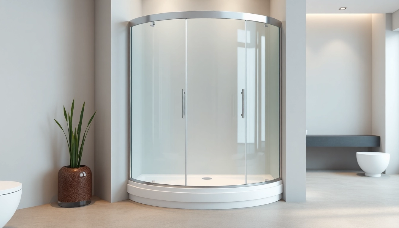 Entdecken Sie die elegante sonni Duschkabine in einem modernen Badezimmer, die Stil und Funktionalität vereint.