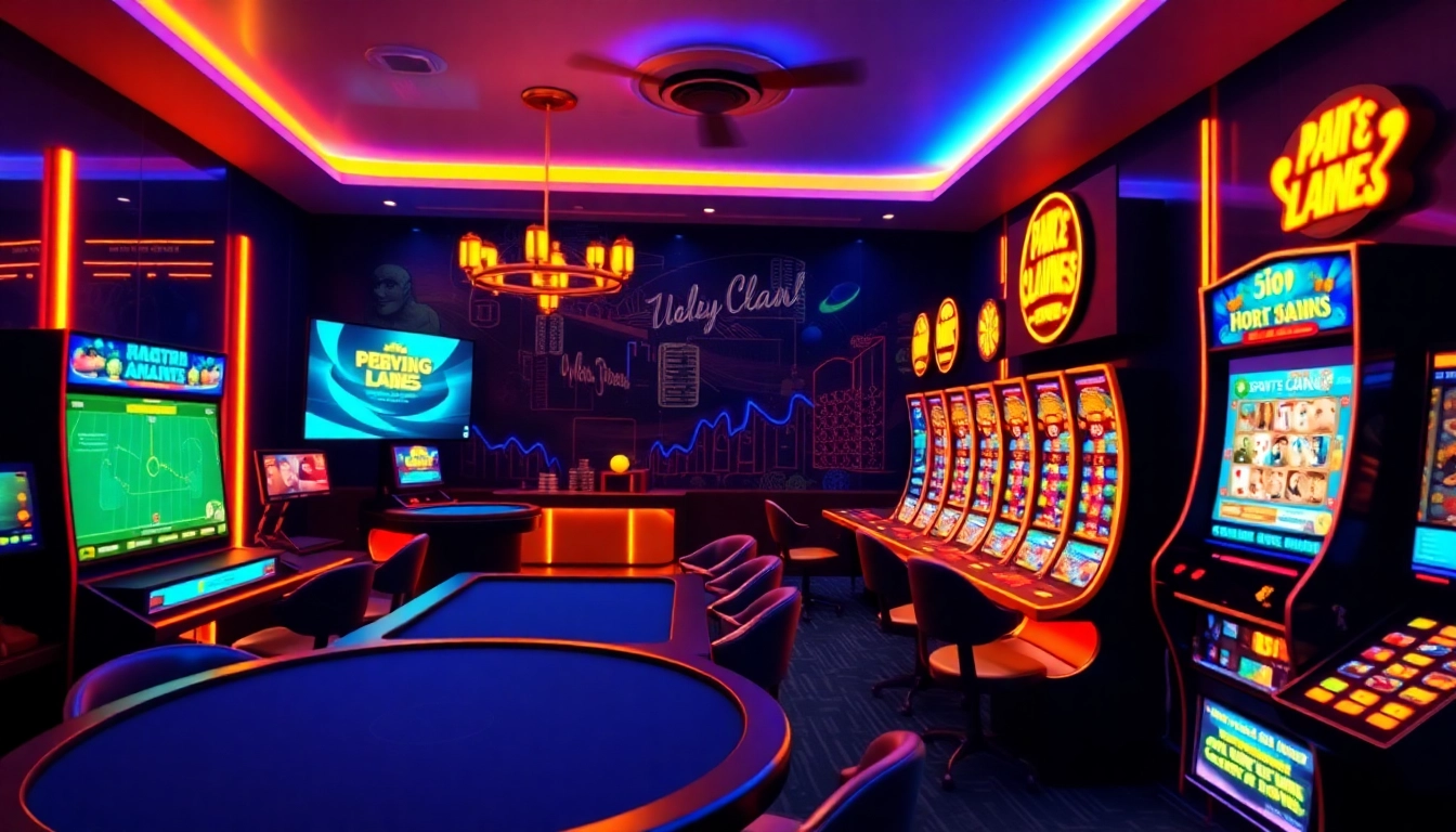 TT88 online gambling platform showcasing diverse gaming options in a vibrant digital environment.