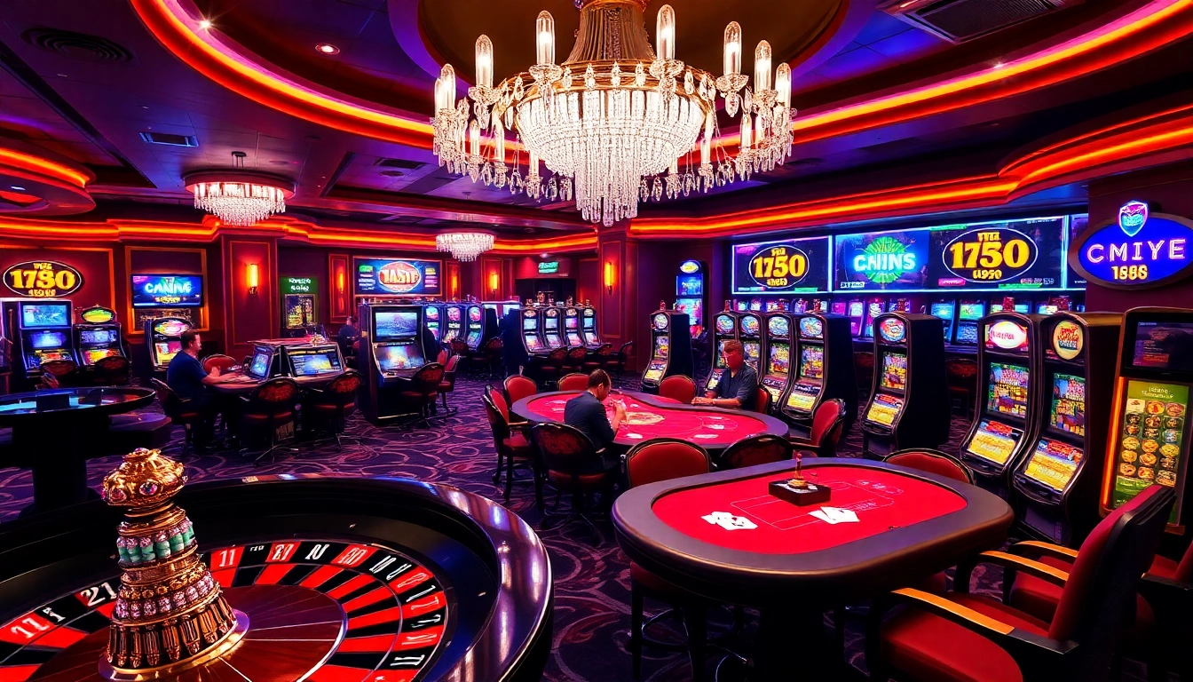 Experience thrilling games at TV88, featuring engaging poker and vibrant slot machines.