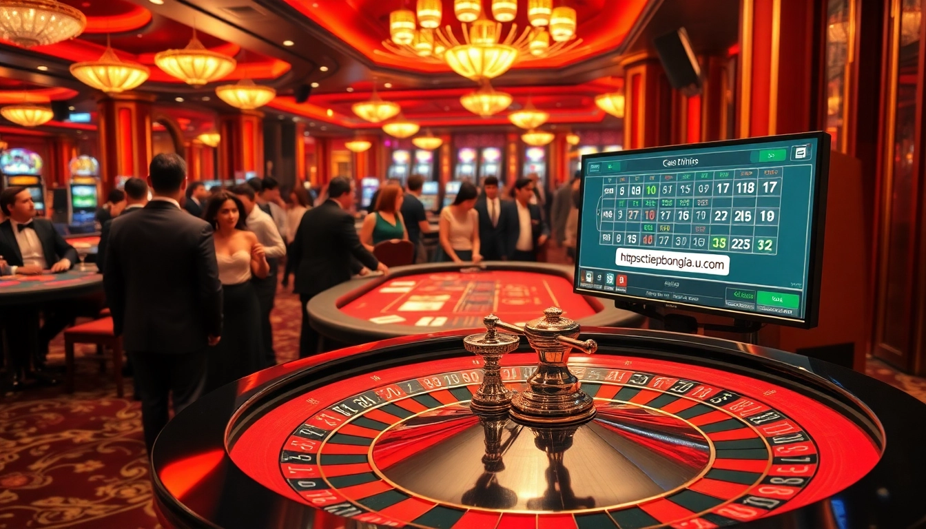Experience the thrill of winning at the roulette table with https://tructiepbongda.eu.com/ showcasing chips and cards.