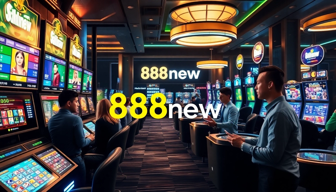 Experience the excitement of 888new's online casino games with a modern, secure atmosphere.