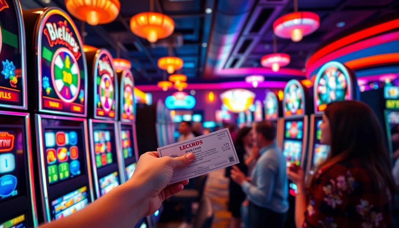 Menang besar di slot gacor hari ini dengan suasana kasino yang meriah.