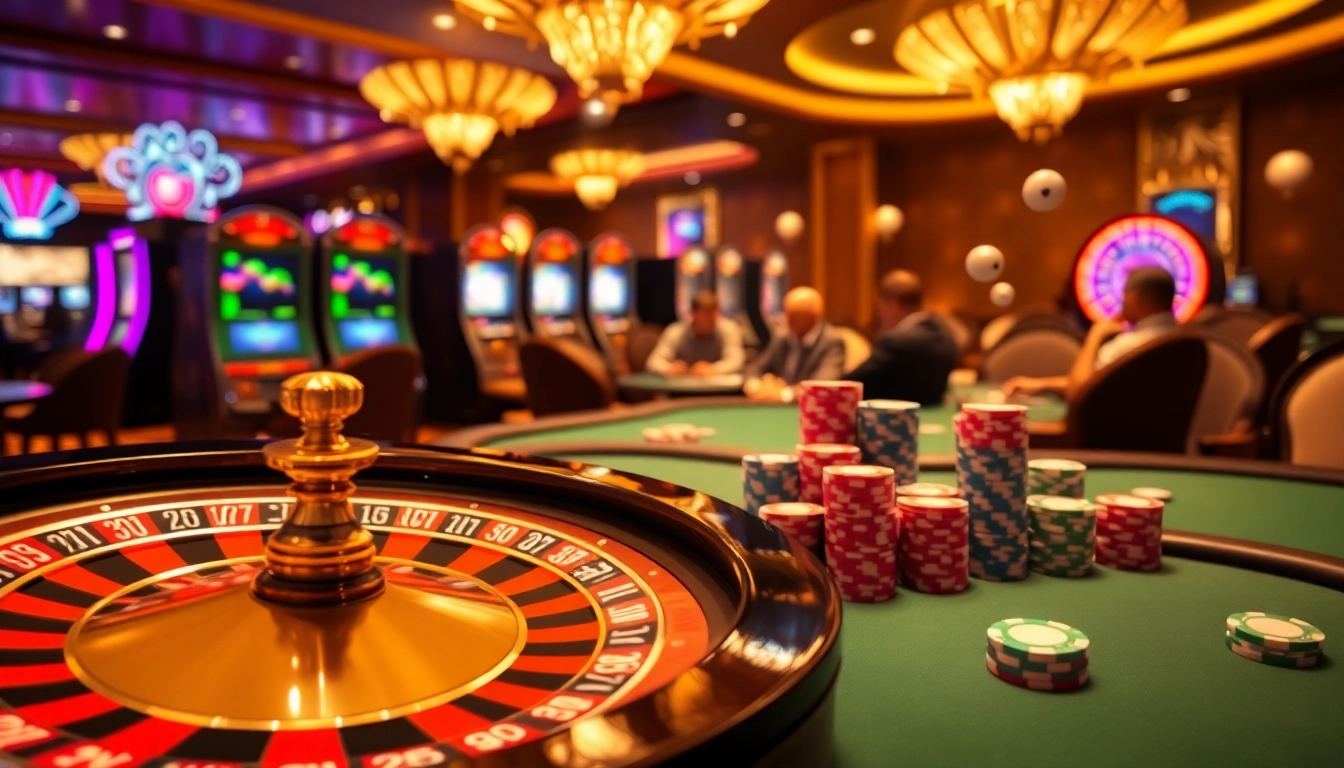 Experience thrilling gameplay at https://rr88.se.net/ with vibrant casino elements and professional gamblers.