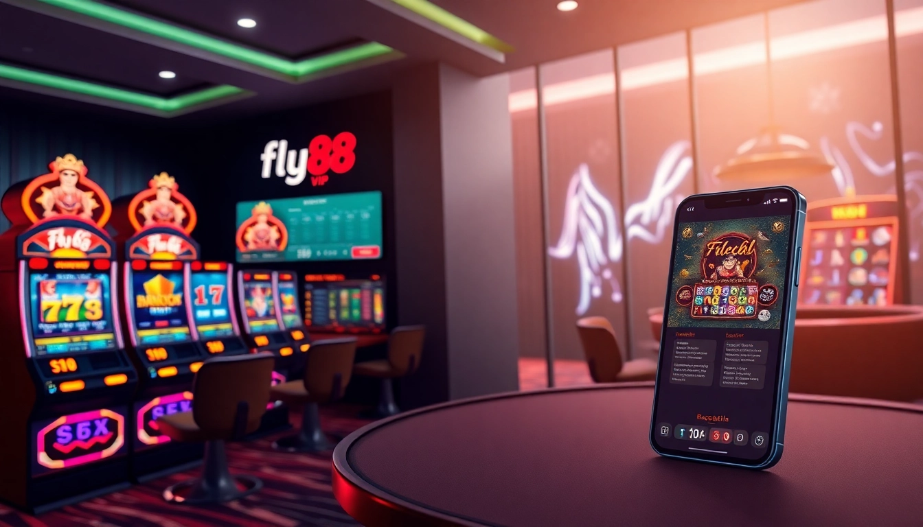 Experience the excitement of fly88 vip with a modern online casino interface.